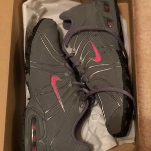 Grey and Pink comfy Nike’s